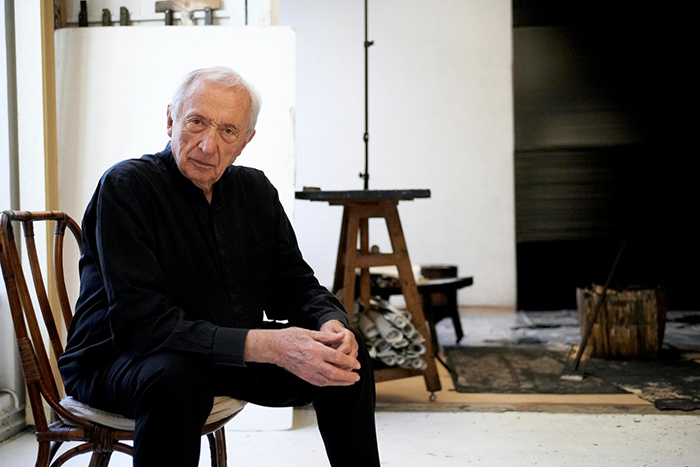 102岁的“黑色画家”皮埃尔·苏拉热在法国尼姆去世