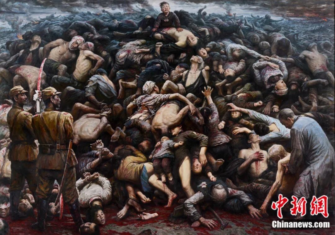 油画《屠·生·佛——南京大屠杀》为何能引起东西方共鸣？