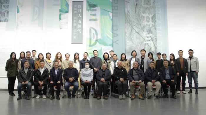 “四月天·山林气——廖懿琪、黄格锋双个展”在清华大学美术学院举办