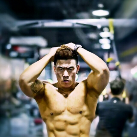 中国肌肉男图片 随处散发的荷尔蒙魅力